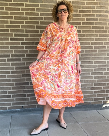 QNUZ Piv Dress 8792 Kjole 45 Orange 